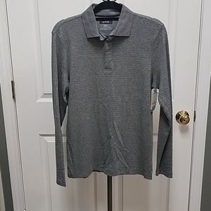 Alfani Men's long sleeve polo